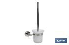 ROUND TOILET BRUSH HOLDER | LAGOA MODEL | 304 STAINLESS STEEL | POLISHED FINISH