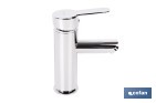 GRIFO MONOMANDO PARA LAVABO CON ACABADO CROMADO | INCLUYE LATIGUILLOS DE ACERO INOXIDABLE | GAMA ÉVIAN