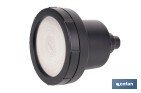 Rociador de ducha de alta presión con acabado en negro | Incluye filtro de 15 etapas | Rotación 360° | Fácil instalación y ahorro de agua - Cofan