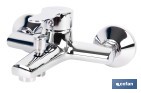 GRIFO MONOMANDO PARA BAÑERA CON ACABADO CROMADO | INCLUYE CARTUCHO CERÁMICO DE 40 MM | GAMA ÉVIAN