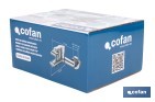 Grifo monomando para bañera con acabado cromado | Incluye cartucho cerámico de 40 mm | Gama Évian - Cofan