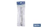 Tubo alargador de ducha de acero inoxidable | Diámetro exterior: Ø24 mm | Disponible en diferentes acabados y longitudes - Cofan