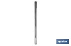 Tubo alargador de ducha de acero inoxidable | Diámetro exterior: Ø24 mm | Disponible en diferentes acabados y longitudes - Cofan