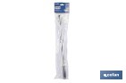 Tubo alargador de ducha de acero inoxidable | Diámetro exterior: Ø24 mm | Disponible en diferentes acabados y longitudes - Cofan