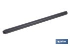 Tubo alargador de ducha de acero inoxidable | Diámetro exterior: Ø24 mm | Disponible en diferentes acabados y longitudes - Cofan