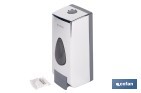 Soap dispenser | Capacity: 600ml | Material: durable ABS | Suitable for commercial use | Available in two different colours - Cofan