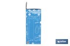 Soap dispenser | Capacity: 600ml | Material: durable ABS | Suitable for commercial use | Available in two different colours - Cofan