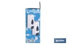 Soap dispenser | Capacity: 600ml | Material: durable ABS | Suitable for commercial use | Available in two different colours - Cofan