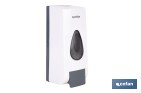 Soap dispenser | Capacity: 600ml | Material: durable ABS | Suitable for commercial use | Available in two different colours - Cofan