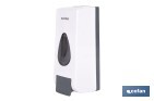 Soap dispenser | Capacity: 600ml | Material: durable ABS | Suitable for commercial use | Available in two different colours - Cofan