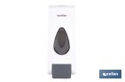Soap dispenser | Capacity: 600ml | Material: durable ABS | Suitable for commercial use | Available in two different colours - Cofan