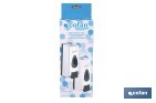 Soap dispenser | Capacity: 600ml | Material: durable ABS | Suitable for commercial use | Available in two different colours - Cofan