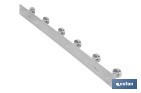 Perchero de pared | Material: acero inoxidable 304 | Acabado: satinado | Disponible con diferentes colgadores - Cofan