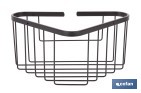  Corner Shower Basket | Corner-Piece | 304 Stainless Steel - Cofan