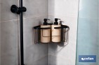  Corner Shower Basket | Corner-Piece | 304 Stainless Steel - Cofan