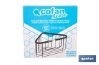  Corner Shower Basket | Corner-Piece | 304 Stainless Steel - Cofan