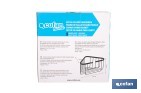  Corner Shower Basket | Corner-Piece | 304 Stainless Steel - Cofan
