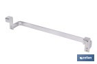 Toallero para mueble de baño con longitud de 36 cm. Dos acabados diferentes. - Cofan