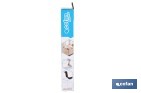 Toallero para mueble de baño con longitud de 36 cm. Dos acabados diferentes. - Cofan