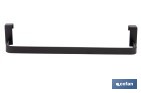 Toallero para mueble de baño con longitud de 36 cm. Dos acabados diferentes. - Cofan