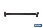 Toallero para mueble de baño con longitud de 36 cm. Dos acabados diferentes. - Cofan