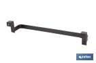 Toallero para mueble de baño con longitud de 36 cm. Dos acabados diferentes. - Cofan