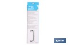 Toallero para mueble de baño con longitud de 36 cm. Dos acabados diferentes. - Cofan