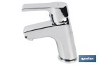 Single-handle basin tap | Ross Model | Brass | Size: 13 x 11 x 4.5cm - Cofan