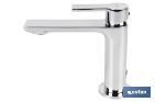 SINGLE-HANDLE BASIN MIXER TAP | SIZE: 25MM | MATHESON MODEL | BRASS WITH CHROME-PLATED FINISH