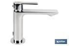 Single-Handle Basin Mixer Tap | Size: 25mm | Matheson Model | Brass with Chrome-Plated Finish - Cofan