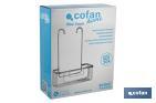 Shower Basket | Gel holder | 304 Stainless Steel - Cofan