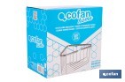  Corner Shower Basket | Corner-Piece | 304 Stainless Steel - Cofan