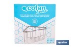  Corner Shower Basket | Corner-Piece | 304 Stainless Steel - Cofan