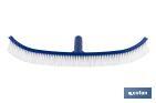 Escova Curva para Piscinas | Medida da escova 45 cm - Cofan