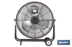 Ventilador industrial de suelo con 3 aspas | Potente motor con varias velocidades | Disponible en diferentes medidas y potencias - Cofan