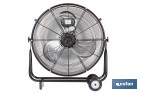 Ventilador industrial de suelo con 3 aspas | Potente motor con varias velocidades | Disponible en diferentes medidas y potencias - Cofan