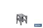 Stackable shoe racks | Colour: grey | Maximum storage space - Cofan