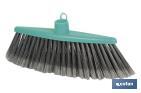 Cepillo de barrer plumado para pequeños espacios | Color: Verde agua - Cofan