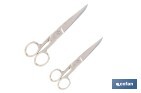 TIJERAS DE COSTURA PROFESIONALES | HOJAS DE ACERO AL CARBONO | PRECISIÓN Y DURABILIDAD EN EL CORTE DE TEJIDOS | DISPONIBLES EN DIFERENTES MEDIDAS