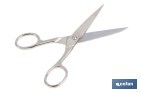 Tijeras de costura profesionales | Hojas de acero al carbono | Precisión y durabilidad en el corte de tejidos | Disponibles en diferentes medidas - Cofan