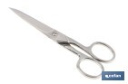 Tijeras de costura profesionales | Hojas de acero al carbono | Precisión y durabilidad en el corte de tejidos | Disponibles en diferentes medidas - Cofan