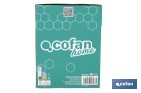 Cubo de basura de acero con pedal y cubo interior | Papelera metálica para baño y cocina | Recubrimiento antihuellas | Disponible en diferentes capacidades - Cofan