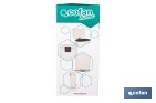 Cubo de basura beige con pedal y cubo interior | Papelera metálica para baño y cocina con cierre suave | Recubrimiento antihuellas | Disponible en diferentes capacidades - Cofan