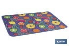 Felpudo entrada casa | Adecuado para interior y exterior | Material resistente | Antideslizante | Diseño divertido | Medidas: 50 x 70 cm - Cofan