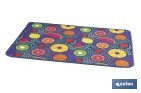 Felpudo entrada casa | Adecuado para interior y exterior | Material resistente | Antideslizante | Diseño divertido | Medidas: 50 x 70 cm - Cofan