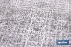 Rollo de alfombra vinílica para interior | Diseño Jaspeado en color gris marengo | Impermeable y de fácil limpieza - Cofan