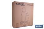 Carro de la compra plegable con 2 ruedas | Chasis de aluminio | Bolsa de 43 litros | Bolsillo para congelados | Disponible en varios colores - Cofan