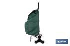 Carro de la compra con 6 ruedas | Diseño plegable | Sube escaleras | Bolsa de 42 litros | Bolsillo para congelados | Disponible en varios colores - Cofan