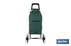 Carro de la compra con 6 ruedas | Diseño plegable | Sube escaleras | Bolsa de 42 litros | Bolsillo para congelados | Disponible en varios colores - Cofan