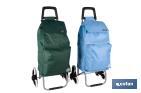 CARRO DE LA COMPRA CON 6 RUEDAS | DISEÑO PLEGABLE | SUBE ESCALERAS | BOLSA DE 42 LITROS | BOLSILLO PARA CONGELADOS | DISPONIBLE EN VARIOS COLORES